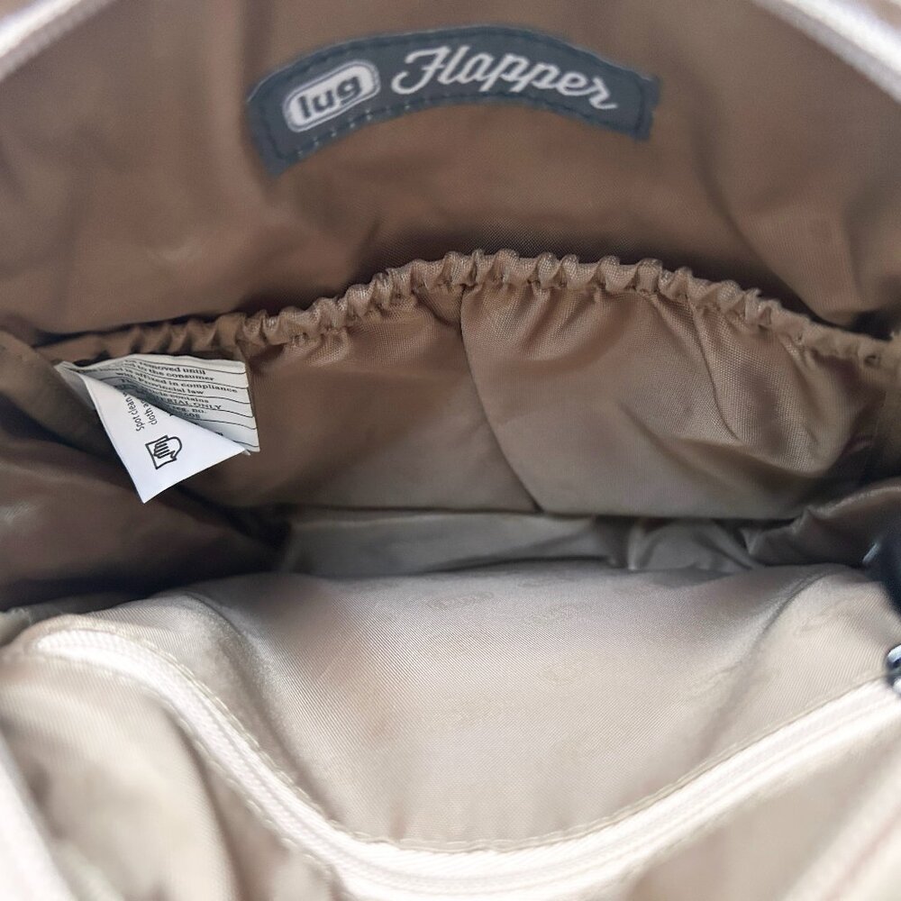 Lug Flapper SE Convertible Crossbody Tan Bag - Picture 13 of 16